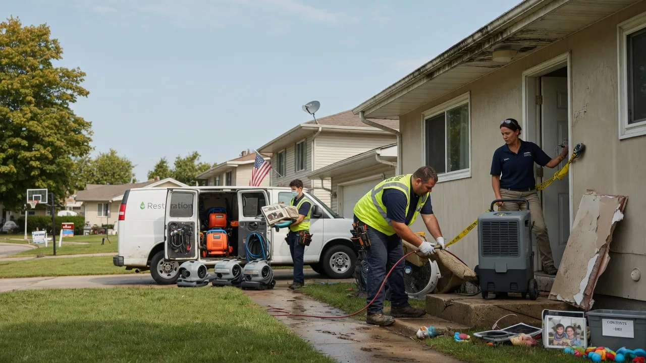 Water Damage Restoration in Goldsboro, NC near me